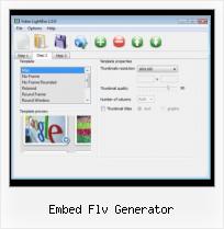Embedding Matcafe in Website embed flv generator