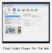 Add Myspace Video to Email flash video player for the web