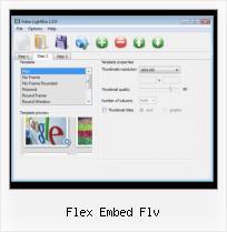 Adding A Youtube Video flex embed flv