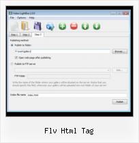 Embed SWF in Email flv html tag