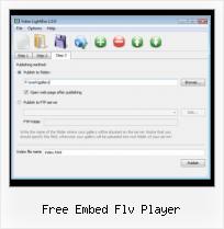 How to Put Myspace Video on Blog free embed flv player