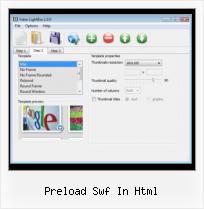 Embed Matcafe in Hq preload swf in html