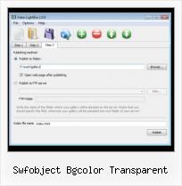 Ie SWFobject swfobject bgcolor transparent