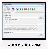 SWF Object HTML swfobject google chrome