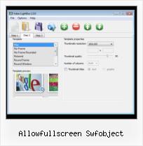 How to Embed Hq Myspace Video allowfullscreen swfobject