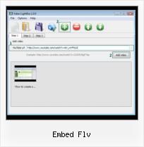 SWFobject Xml embed flv