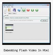 How to Put A Video on Your Website embedding flash video in html