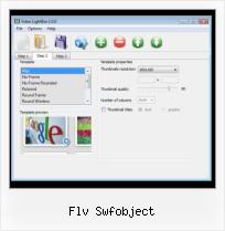 HTML Display Video flv swfobject