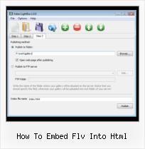 Embed Facebook Video in Blog how to embed flv into html