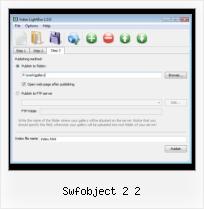 HTML Center Video swfobject 2 2