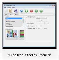 HTML Video Controls swfobject firefox problem